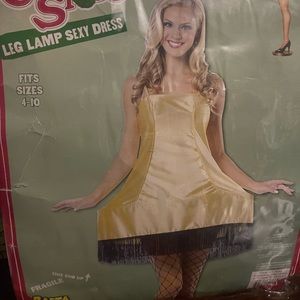 A Christmas Story Sexy Leg Lamp Womens Costume